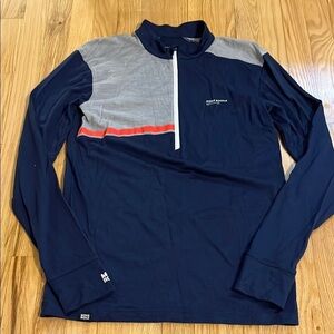 Mons Royale Alta Tech Half Zip 190GSM Merino Wool Baselayer Sz M